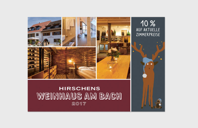 Karte "Weinhaus am Bach" / Landhotel Hirschen Erlinsbach und Weinhaus am Bach